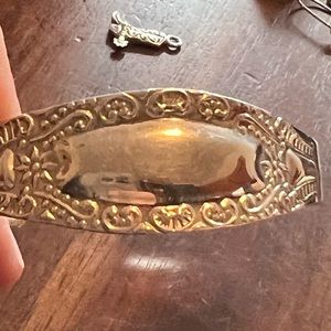 Vintage EUC sterling silver cuff bracelet